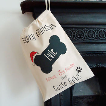 Personalised Christmas Cracker Treat Tin For Dogs, 2 of 6