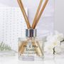 Personalised Wedding Reed Diffuser Gift Set, thumbnail 9 of 10