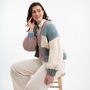 Hannah Chunky Cardigan Easy Knitting Kit, thumbnail 3 of 11