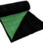 Tangon Kantha Quilts Black And Green Medium, thumbnail 1 of 2