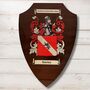 Wooden Shield With Full Colour Coat Of Arms, thumbnail 4 of 8