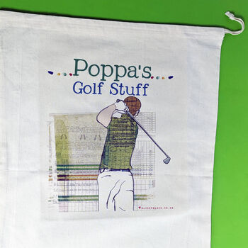 Personalised Golf Sack, 10 of 12