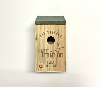 Happy Retirement Bird Box, 4 of 6