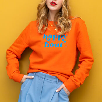 Personalised 'Happy Hour' Sweatshirt, 10 of 12