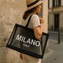 Mesh Milano Italy Tote Bag, thumbnail 7 of 8