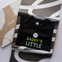 Organic Cotton Daddy’s Little Golfer Baby Onesie, thumbnail 4 of 6