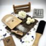 Men's Foot Spa In A Box, Pure Pampering For Tired Feet, Aromatherapy Foot Soaks, Wooden Massager, Socks, Pedicure Kit, Men's Christmas Gift, thumbnail 2 of 7
