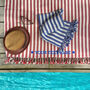 Personalised Gift, Beach Towel, Carrier Strap, thumbnail 7 of 12
