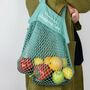 Personalised Organic Mesh Shopping Bag, thumbnail 1 of 6