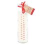 Vanilla Advent Tube Candle Red And White, thumbnail 3 of 7