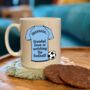 Personalised Shh Watching Football Team Shirt Mug, thumbnail 3 of 6
