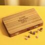 Personalised Wooden Backgammon Set, thumbnail 4 of 4