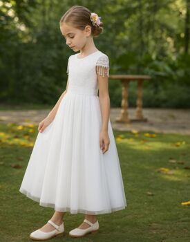 Harper In Ivory ~ Luxurious Ceremonial Dress, 3 of 4