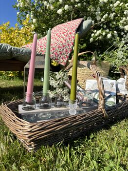 Kew Willow Garden Trug Basket | Antique Wash, 5 of 5