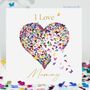 Butterfly I Love Mummy Card, thumbnail 1 of 12