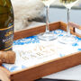 Personalised Floral Wedding Drinks Tray, thumbnail 4 of 5