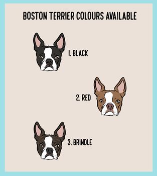 Boston Terrier Face Keyring, 5 of 6