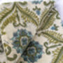 Handmade Indian Block Printed Scarf, Linen Khadi Cotton, thumbnail 3 of 10