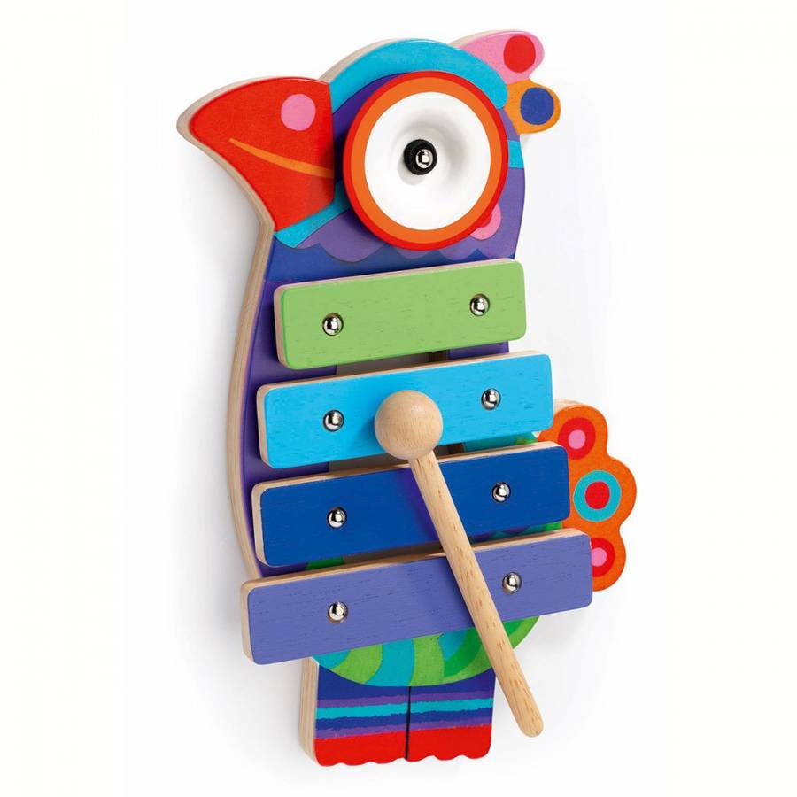 wooden bird xylophone by harmony at home children's eco boutique