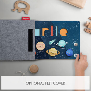 Personalised Space Premium Wooden Name Puzzle, 3 of 5