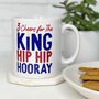 Three Cheers For The King Charles Coronation Mug, thumbnail 1 of 3