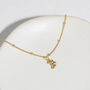 Croissant Bracelet Silver Or 18ct Gold Plated Vermeil, thumbnail 3 of 5