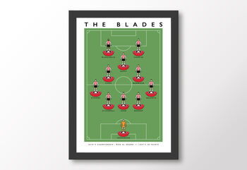 Sheffield United 18/19 Poster, 8 of 8