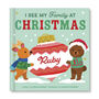 I See My Family At Christmas Personalised Board Book, thumbnail 1 of 12
