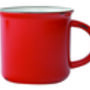 Tinware Mug Red Set Of Four, thumbnail 2 of 2