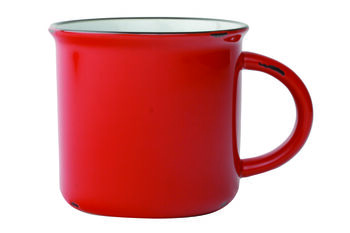 Tinware Mug Red Set Of Four, 2 of 2