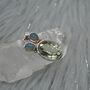Green Amethyst, Opal Pendant, thumbnail 5 of 8