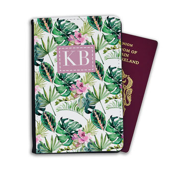 Personalised Tropical Passport Cover, 5 of 5