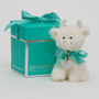 Happy Birthday Highland Coo Cow Cream Soft Toy Boxed, thumbnail 2 of 7