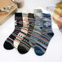 Nordic Wool Socks: Warm Winter Boot Socks, Christmas Stocking Filler, thumbnail 1 of 10