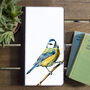 Inky Blue Tit Faux Leather Phone Case With Card Slots, thumbnail 3 of 6