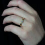 Tinkerbell Gold 0.25ct Diamond Engagement Ring, thumbnail 2 of 8