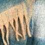 Zapotec Soft Green Recycled Throw, thumbnail 4 of 6