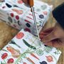 Vegetable Patch Wrapping Paper, thumbnail 1 of 4