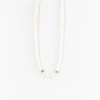 Kai Pearl Beaded Choker Necklace By Pineapple Island ...