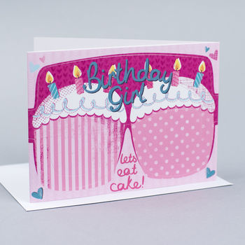 Birthday Cake Card Glasses For Her, 3 of 4