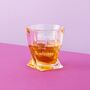 Your Own Message Twisted Whiskey Tumbler, thumbnail 1 of 2