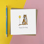 Pack Of Five Animal Birthday Cards, thumbnail 5 of 6