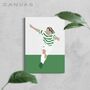 Henrik Larsson Celtic Football Canvas, thumbnail 1 of 2