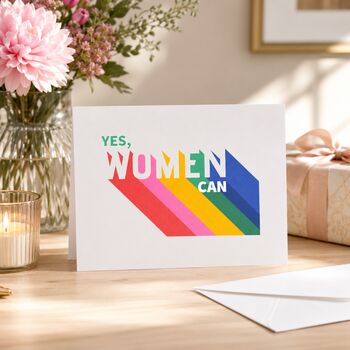 Yes Women Can Card, 4 of 7