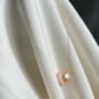'Ginto' Real Gold Single Pearl Necklace, thumbnail 4 of 12