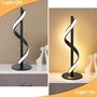 Spiral Bedside Table Desk LED Lamp, thumbnail 7 of 7