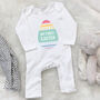 My First Easter Easter Egg Babygrow, thumbnail 4 of 5