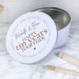 10th Wedding Anniversary Tin Gift, Tin Years, thumbnail 3 of 4