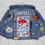 Baby Personalised Hand Painted Denim Jacket, thumbnail 5 of 12