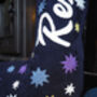 Personalised Christmas Stocking With Festive Stars, thumbnail 3 of 3